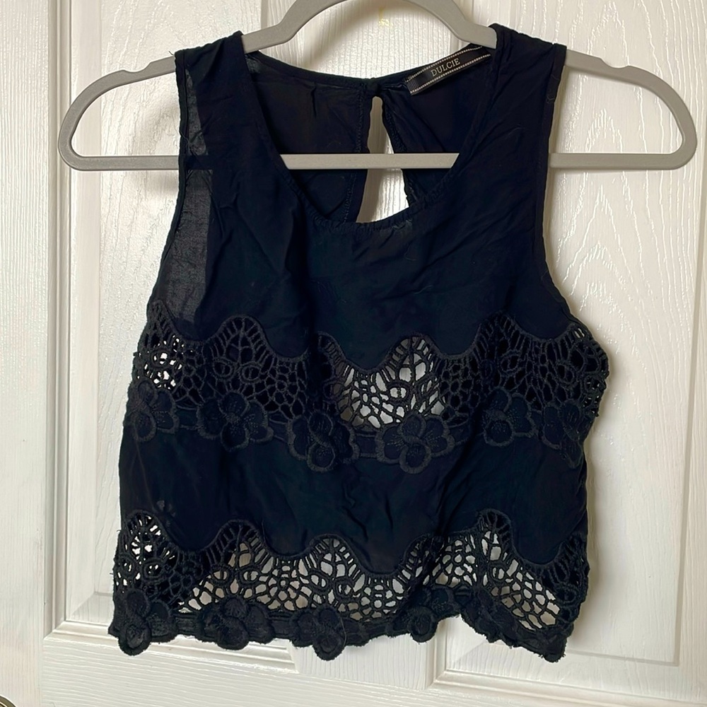 Cutout crop top